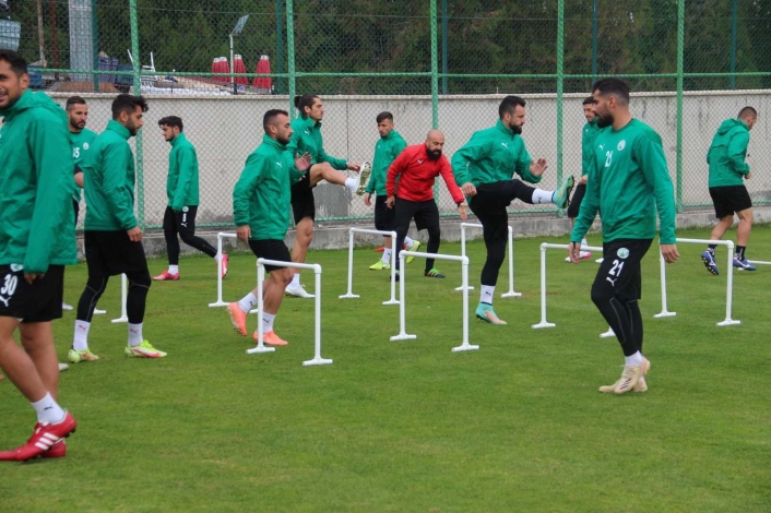 Sivas Belediyespor, Sarıyer maçının taktiğini çalıştı

