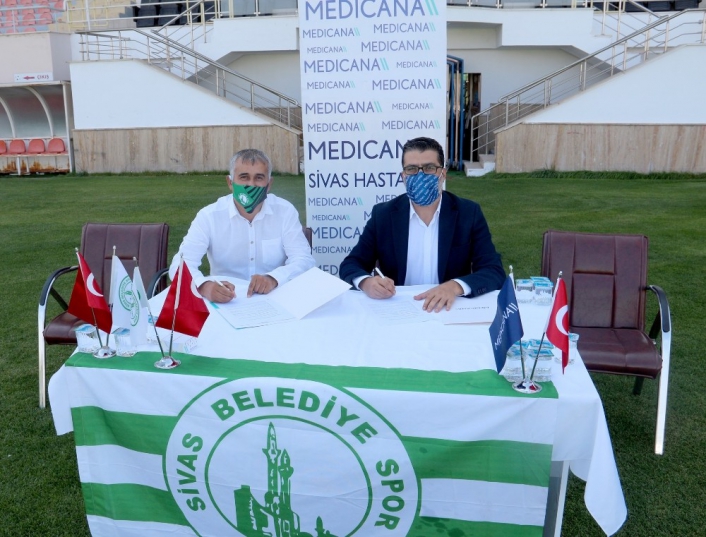 Sivas Belediyespor´un sağlık sponsoru Medicana Hastanesi oldu
