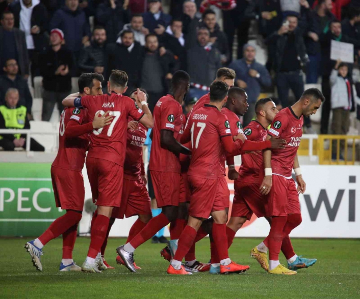 Sivasspor, bu sezon Avrupa´daki 3. galibiyetini aldı
