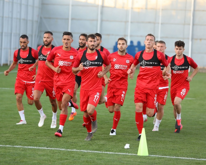 Sivasspor´da Erzurumspor maçı hazırlıkları başladı
