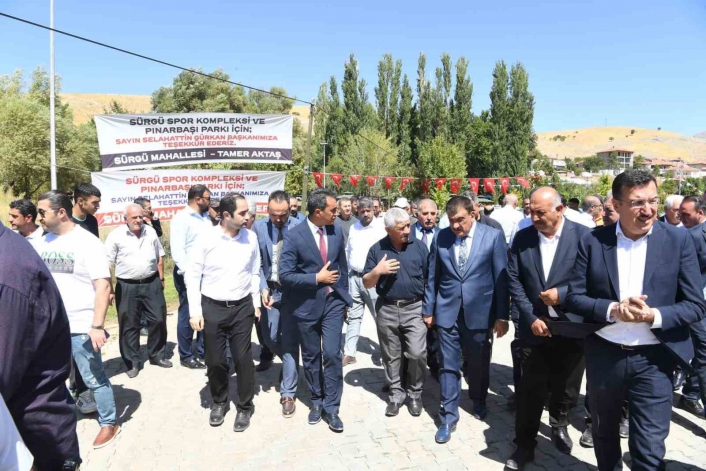 Sürgü Pınarbaşı Parkı hizmete açıldı
