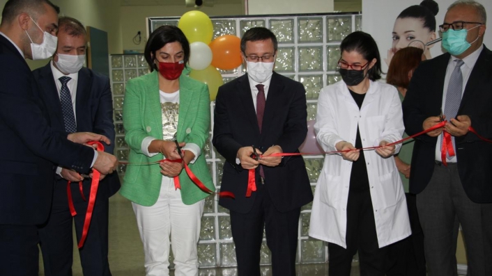 TÖTM´de Dermatokozmetoloji Ünitesi törenle açıldı
