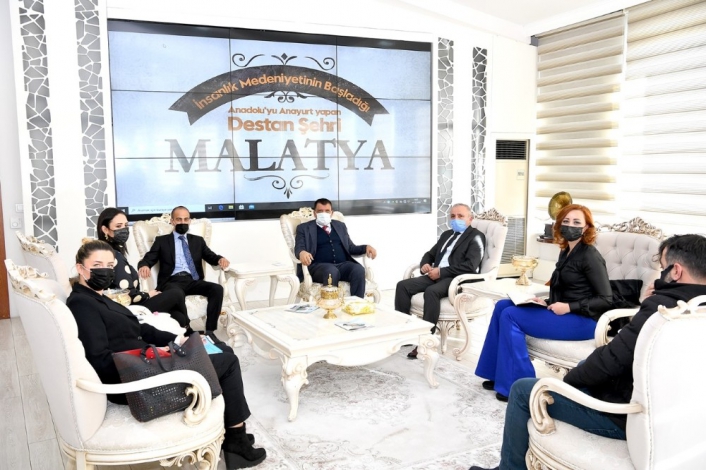 Türkiye İnternet Gazeteciler Federasyonu´nda Başkan Gürkan´a ziyaret
