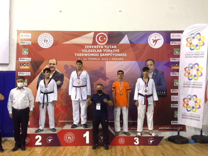 Türkiye Taekwondo Şampiyonasında Elazığlı sporcu 3´üncü oldu
