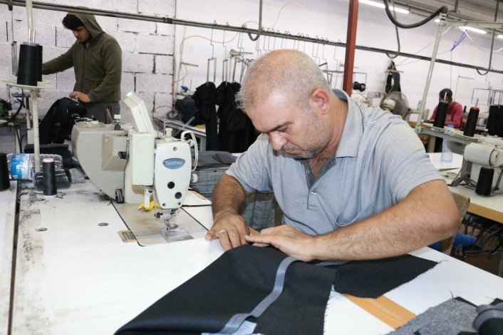Ünlü markaların giysileri Kahramanmaraş´ta üretiliyor

