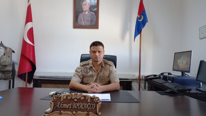 Yeşilyurt İlçe Jandarma Komutanı Boyacıoğlu göreve başladı
